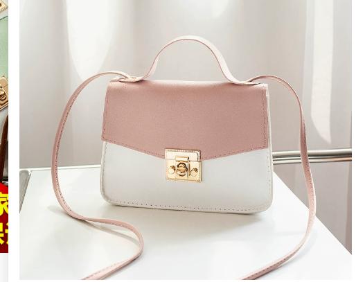 Retro Women's Handbags with Niche Contrast Design - AGB LuxeDrop